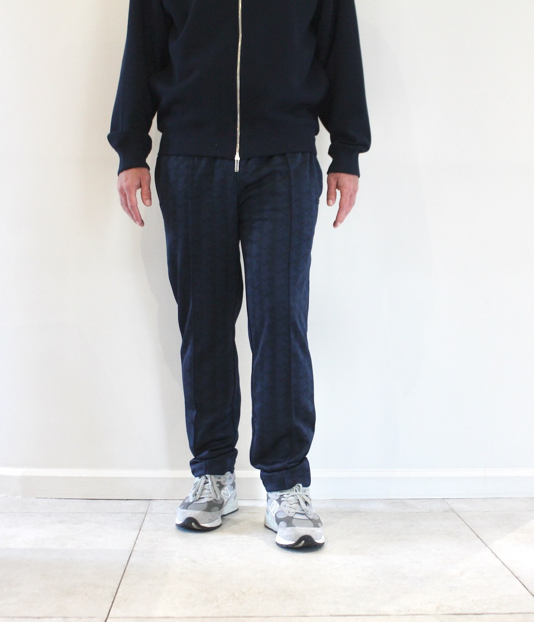 Lacoste Track Pant Monogramme Bleu