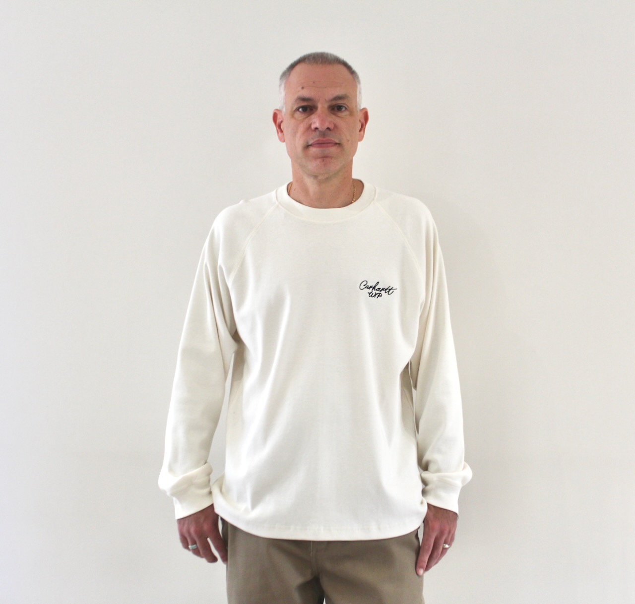 Carhartt Wip Signature Rib T-shirt L/S Wax black