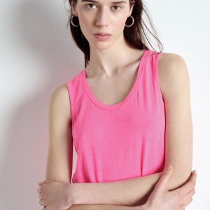 Jacksonville débardeur rose fluo