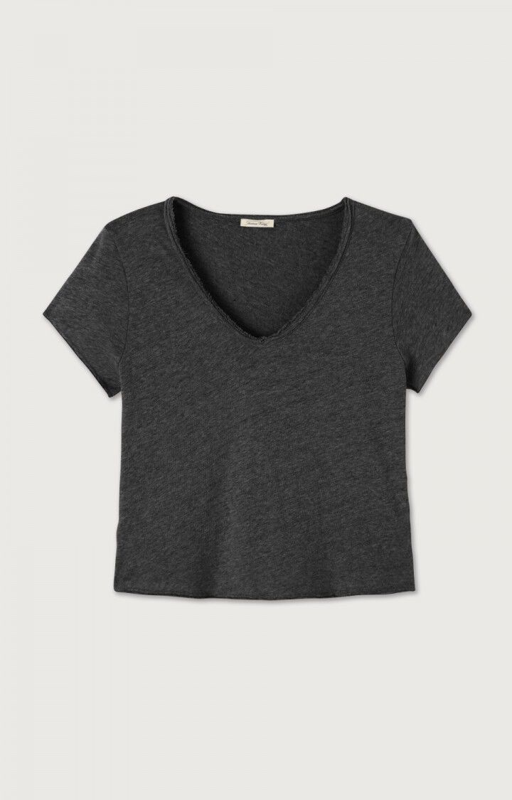 Sonoma t-shirt col V noir vintage