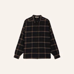 Sessùn Deliwool Wide Shirt Navypath