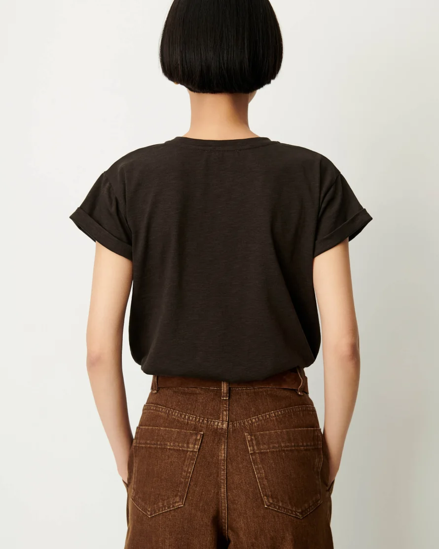 Sessùn Albano T-shirt Kaki Smoke
