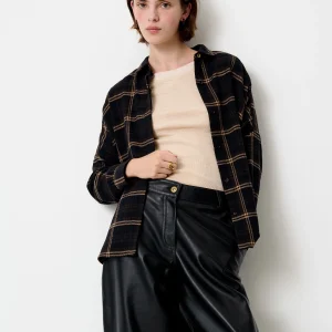 Sessùn Deliwool Wide Shirt Navypath