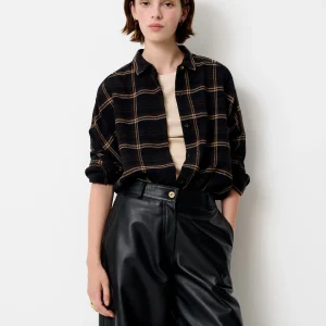 Sessùn Deliwool Wide Shirt Navypath