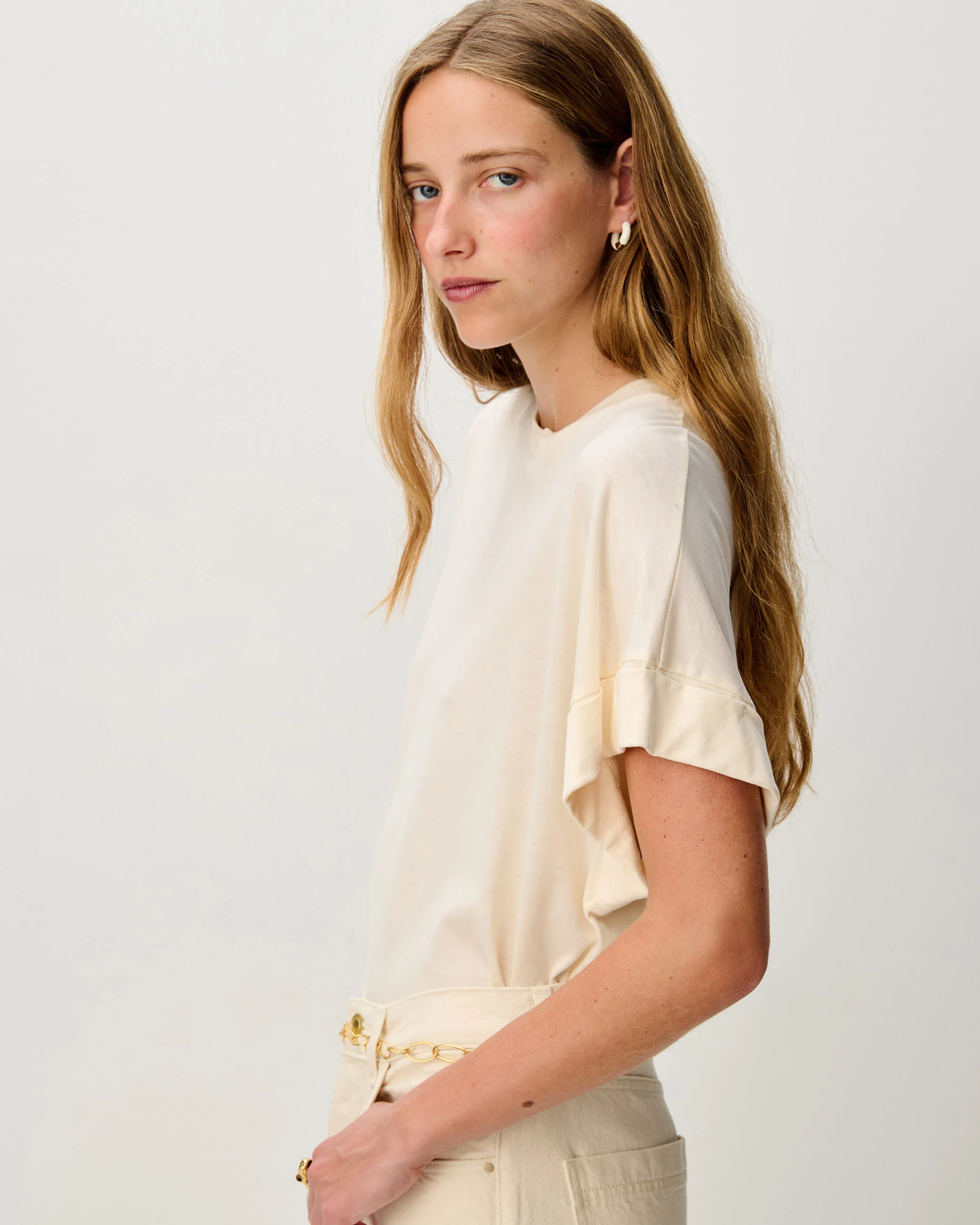 Sessun Dimentica T-shirt Fleur de Sel