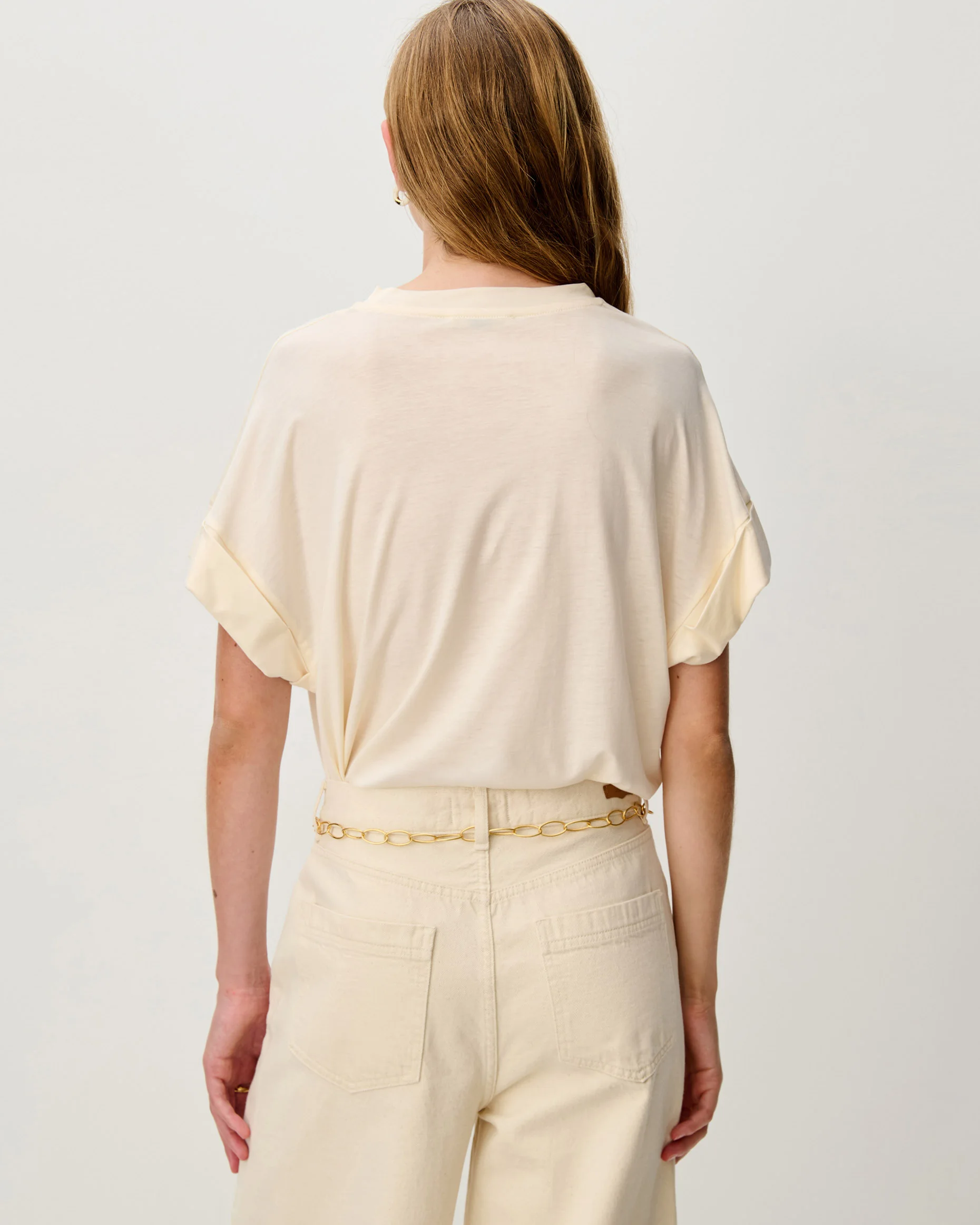 Sessun Dimentica T-shirt Fleur de Sel