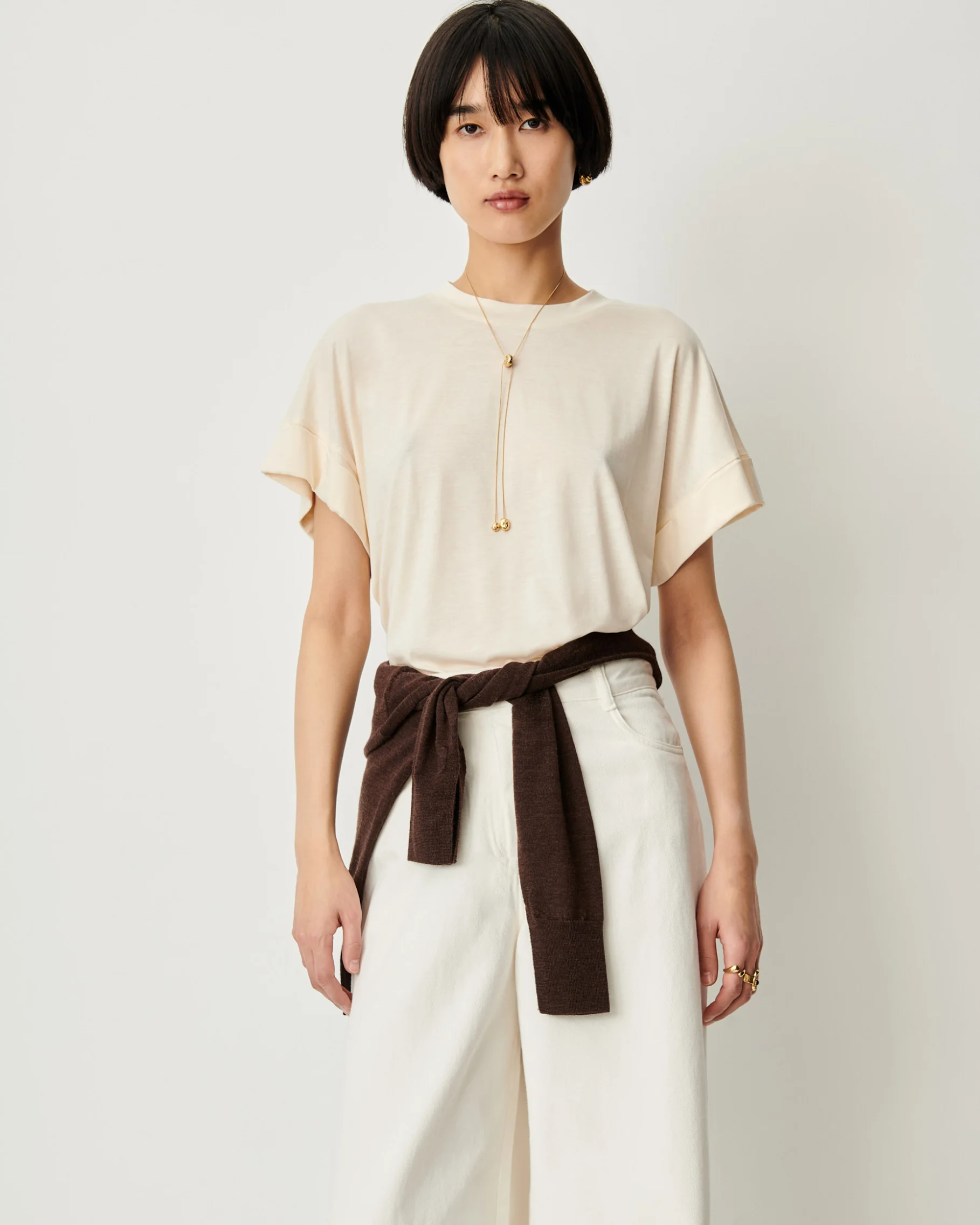 Sessun Dimentica T-shirt Fleur de Sel