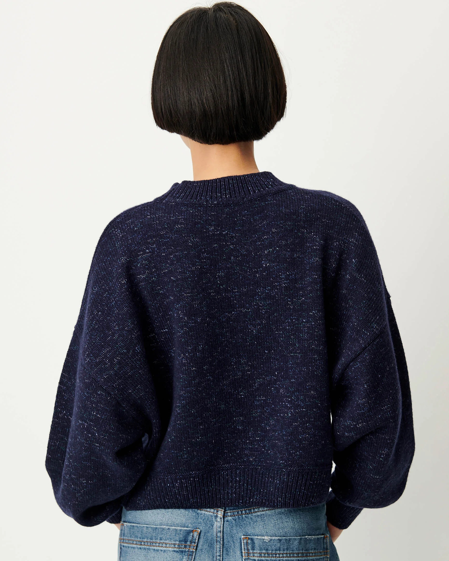 Sessùn Speto Pull col rond Mood Indigo