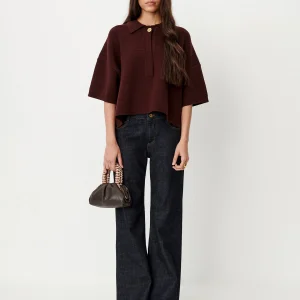 Sessùn Rigel Button-up Polo Ambrune