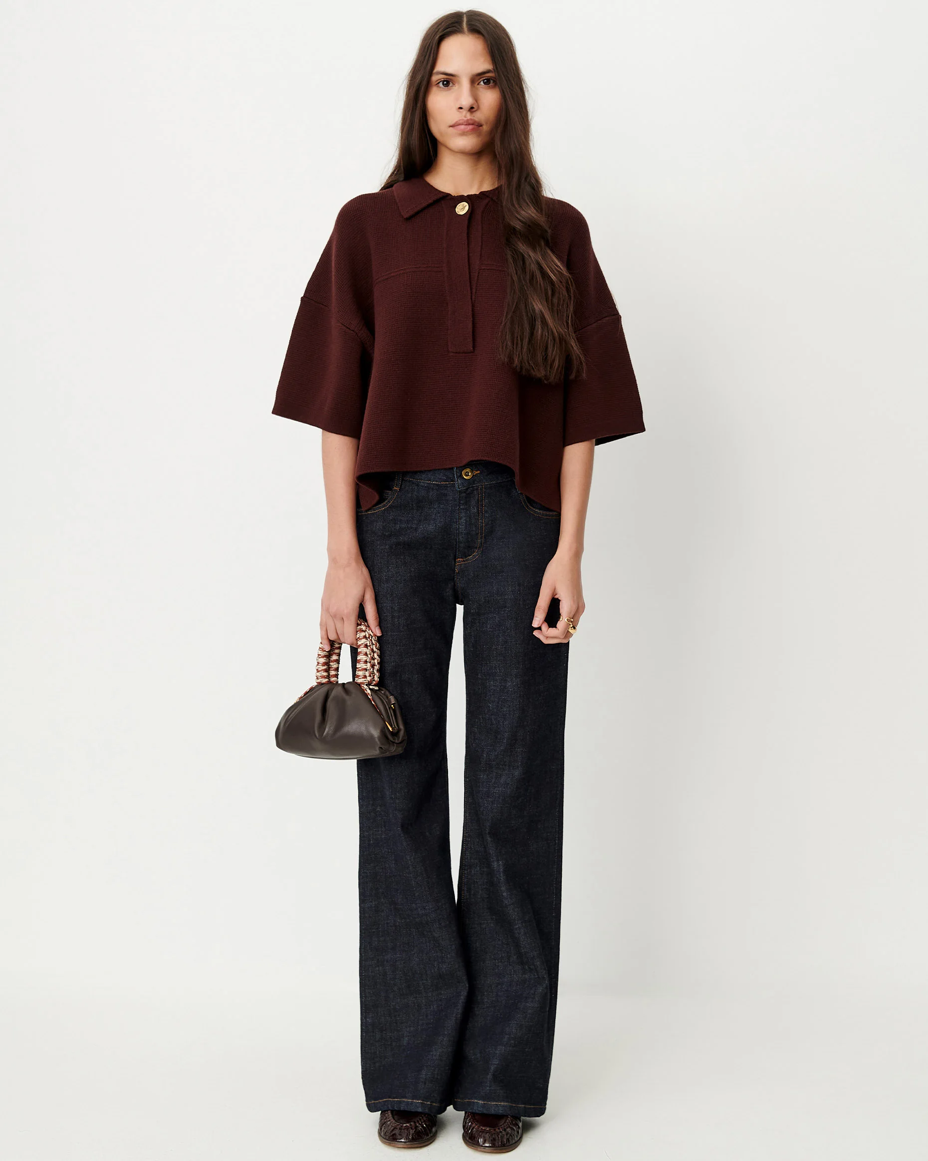 Sessùn Rigel Button-up Polo Ambrune