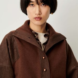 Sessun Wyssal Turtle Neck Patina Brown