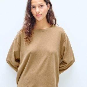 AMV Ypawood Tshirt manches longues Macchiato Chiné
