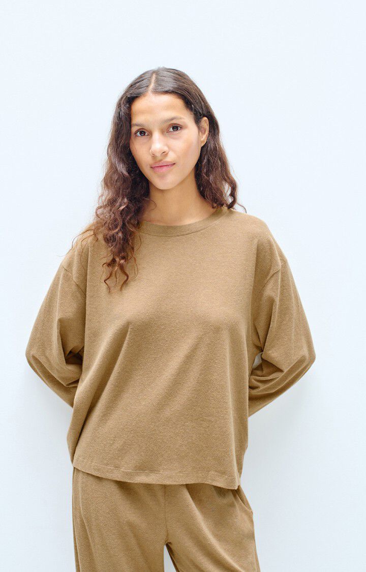 AMV Ypawood Tshirt manches longues Macchiato Chiné