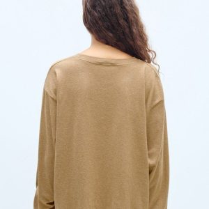 AMV Ypawood Tshirt manches longues Macchiato Chiné