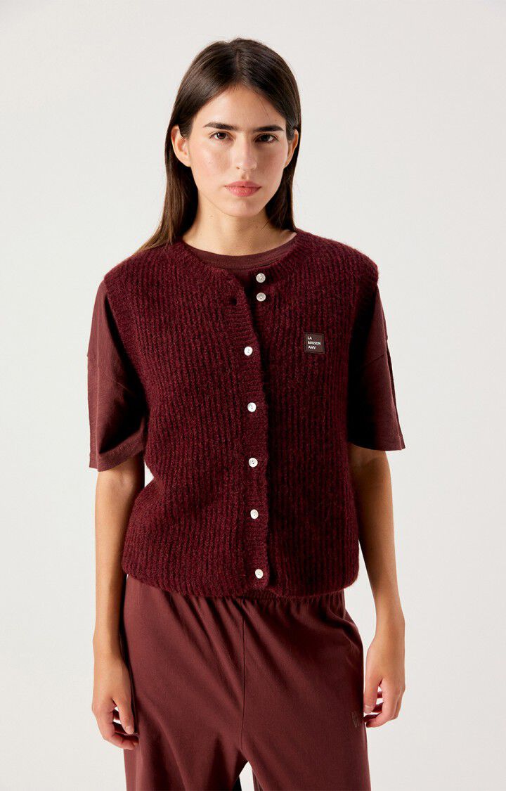 AMV East Gilet Acérola chiné