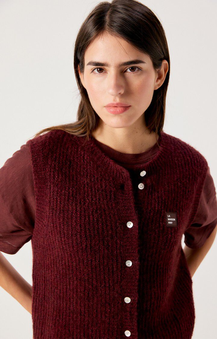 AMV East Gilet Acérola chiné