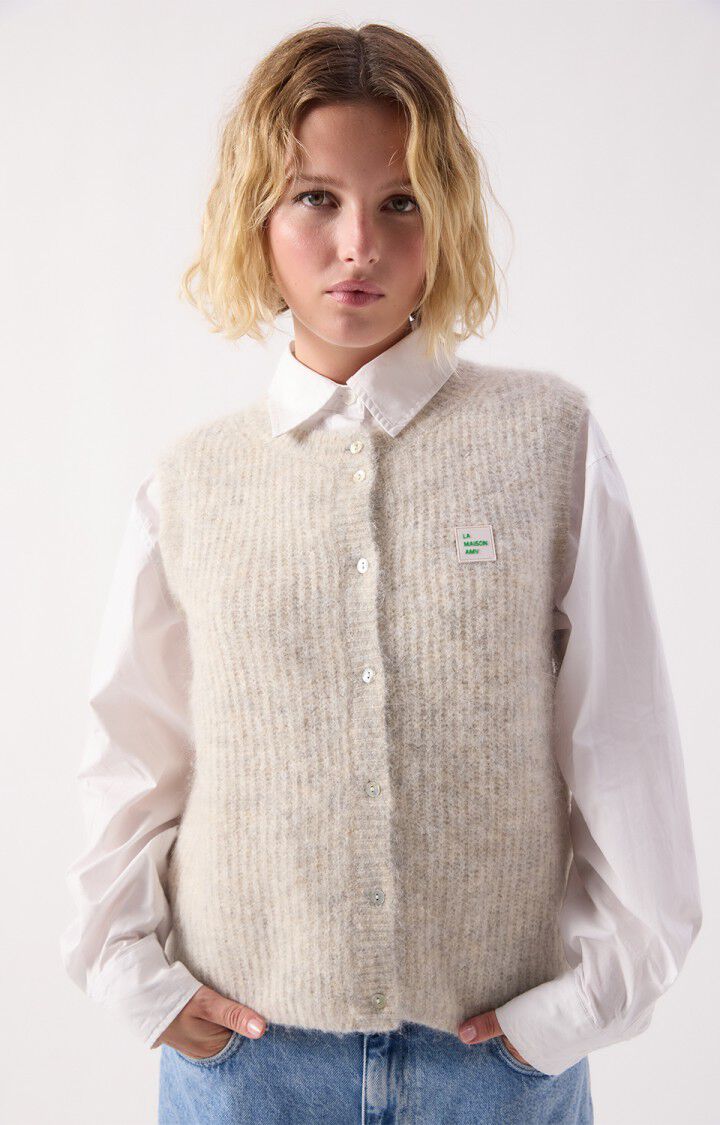 AMV East gilet Poudreuse chiné