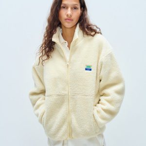 AMV Hoktown veste manches longues écru