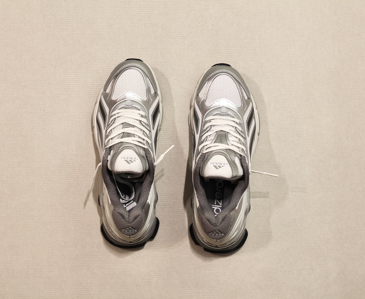 adidas Adizero F50 White Black Silver