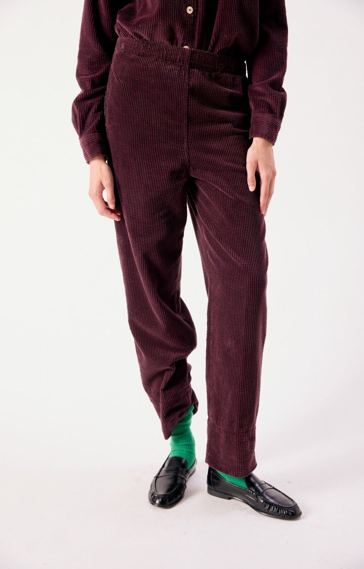 AMV Padow Pantalon velour Auburn Vintage