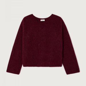 AMV Vitow pull grenat chiné