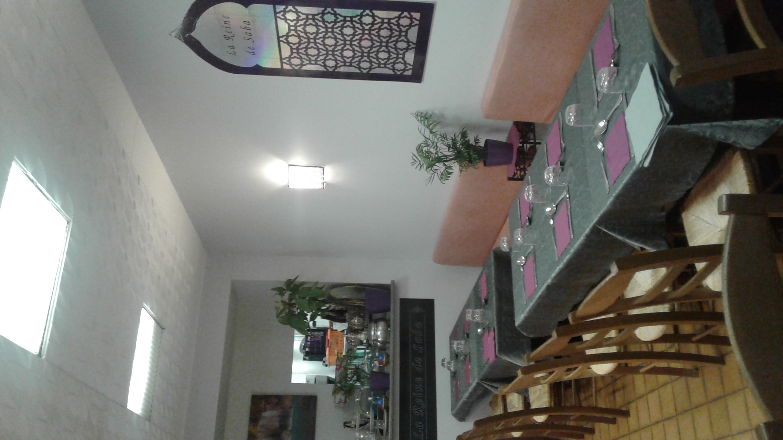 Restaurant La Reine de Saba à Firminy (42700) Carte des plats