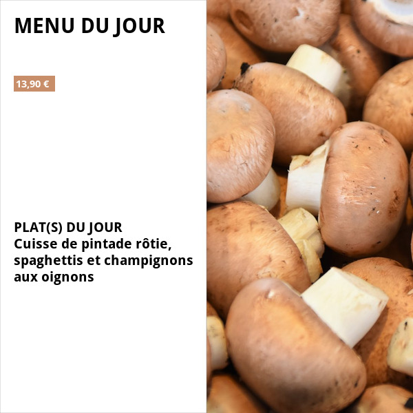 Menu du Jour