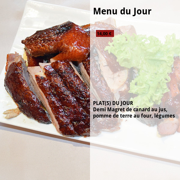 Menu du Jour