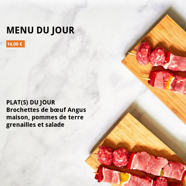 Menu du Jour