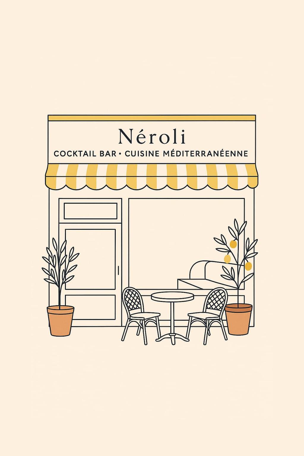 Logo Néroli Cuisine & Cocktails