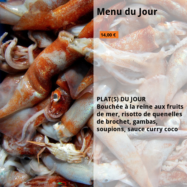 Menu du Jour