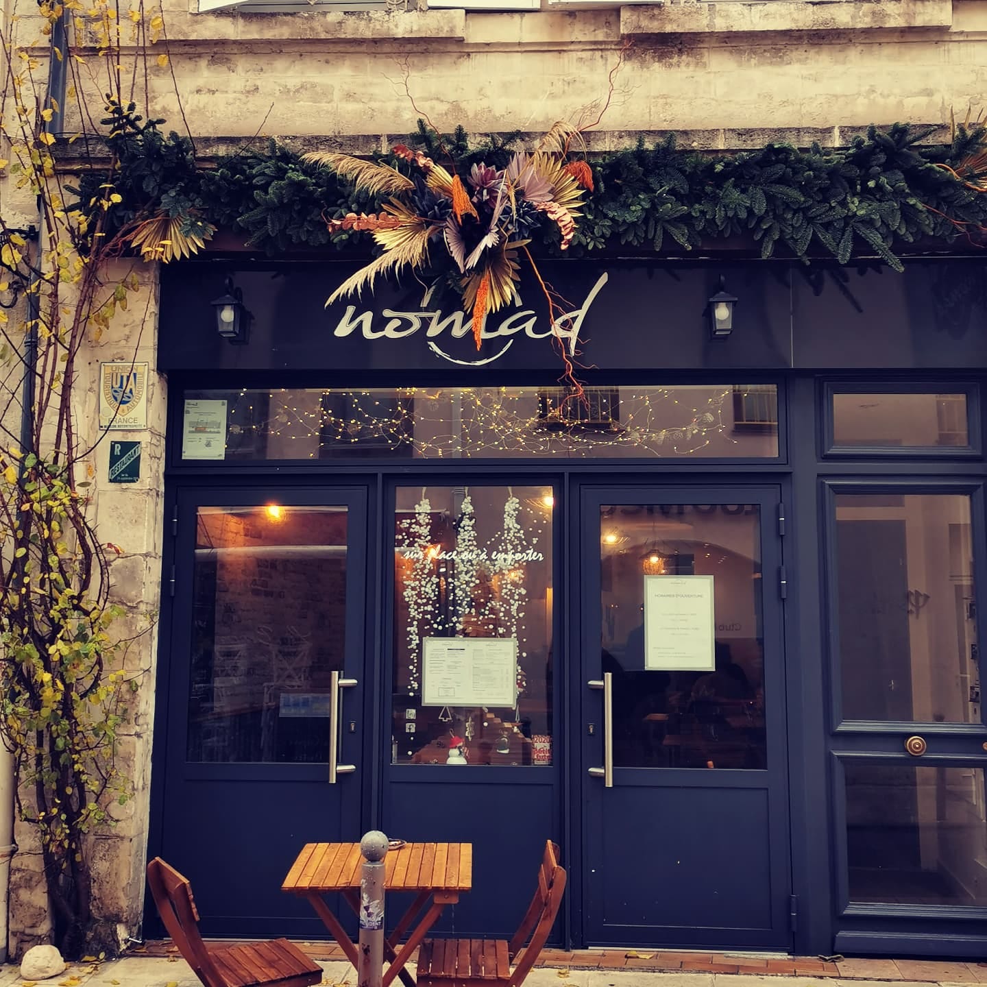 Restaurant Nomad à La Rochelle (17000) Carte des plats, réservation