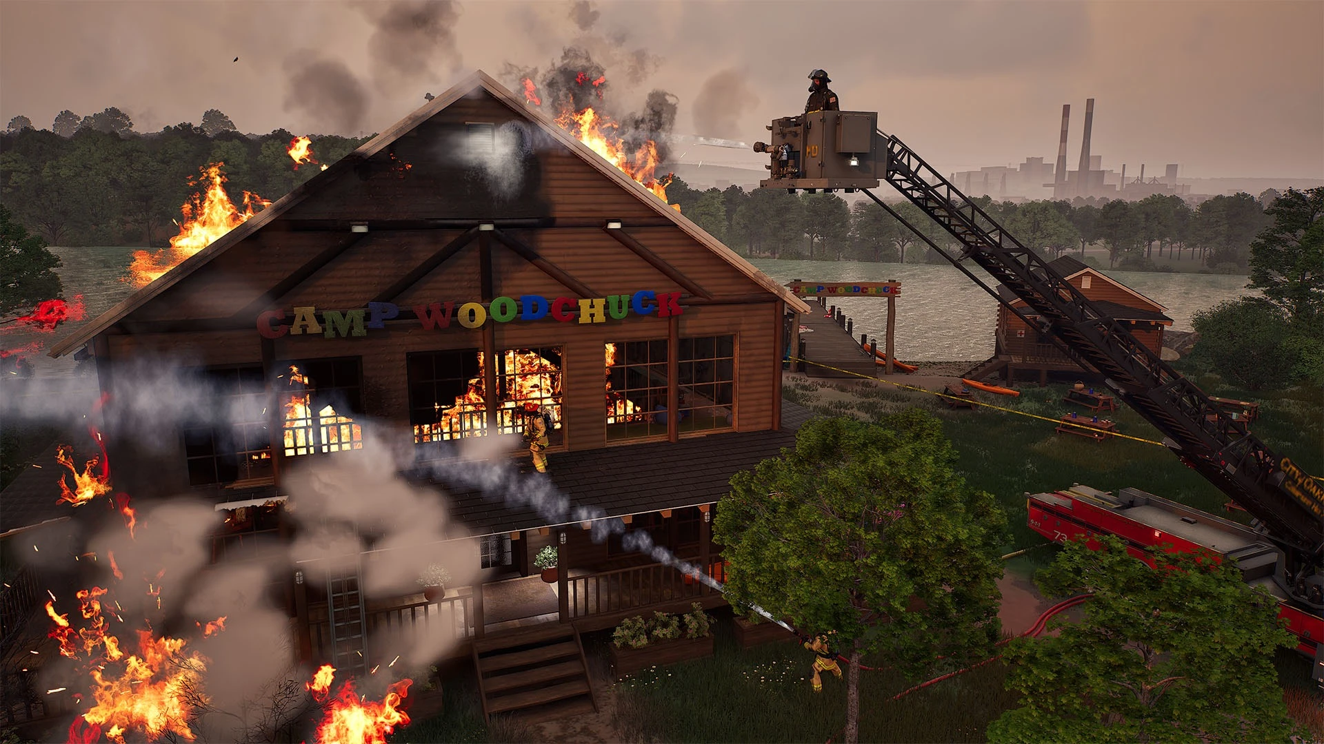 Firefighting Simulator: Ignite gets Summer Camp DLC on October 16
