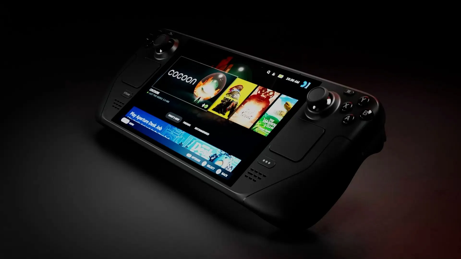 Useful new option: Steam Deck downloads with screen off