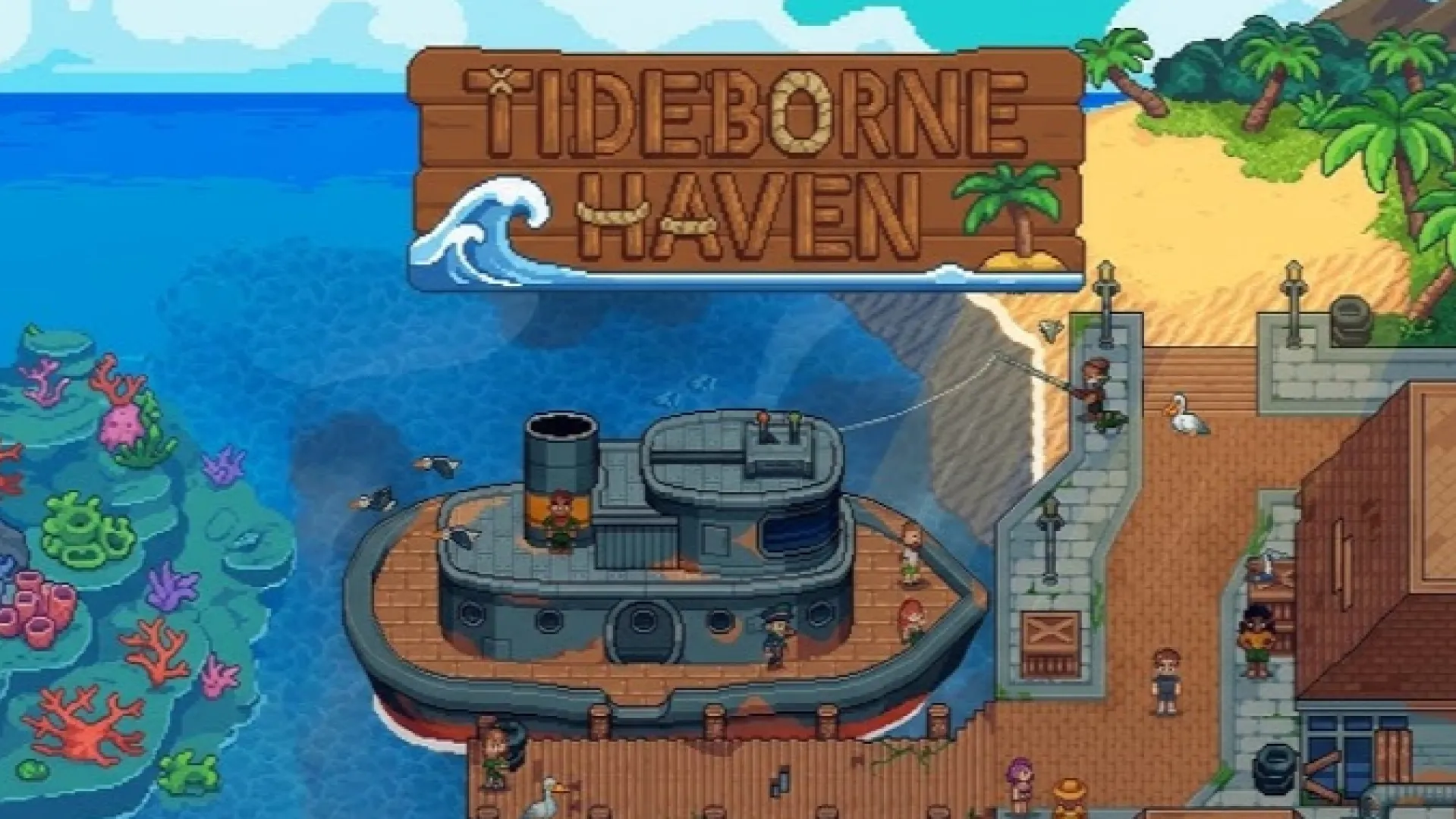 Van echte koraalkweker naar eigen cozy game!