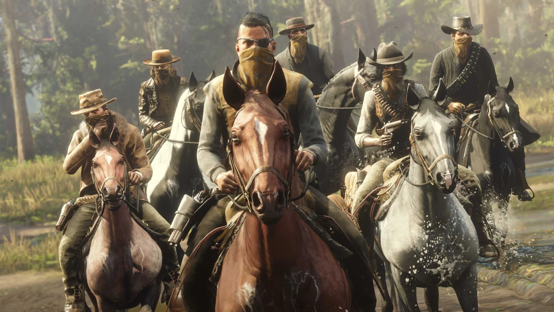 This month in Red Dead Online: Triple rewards for Bounty's, no costs for establishing a Persistent Posse, and much more