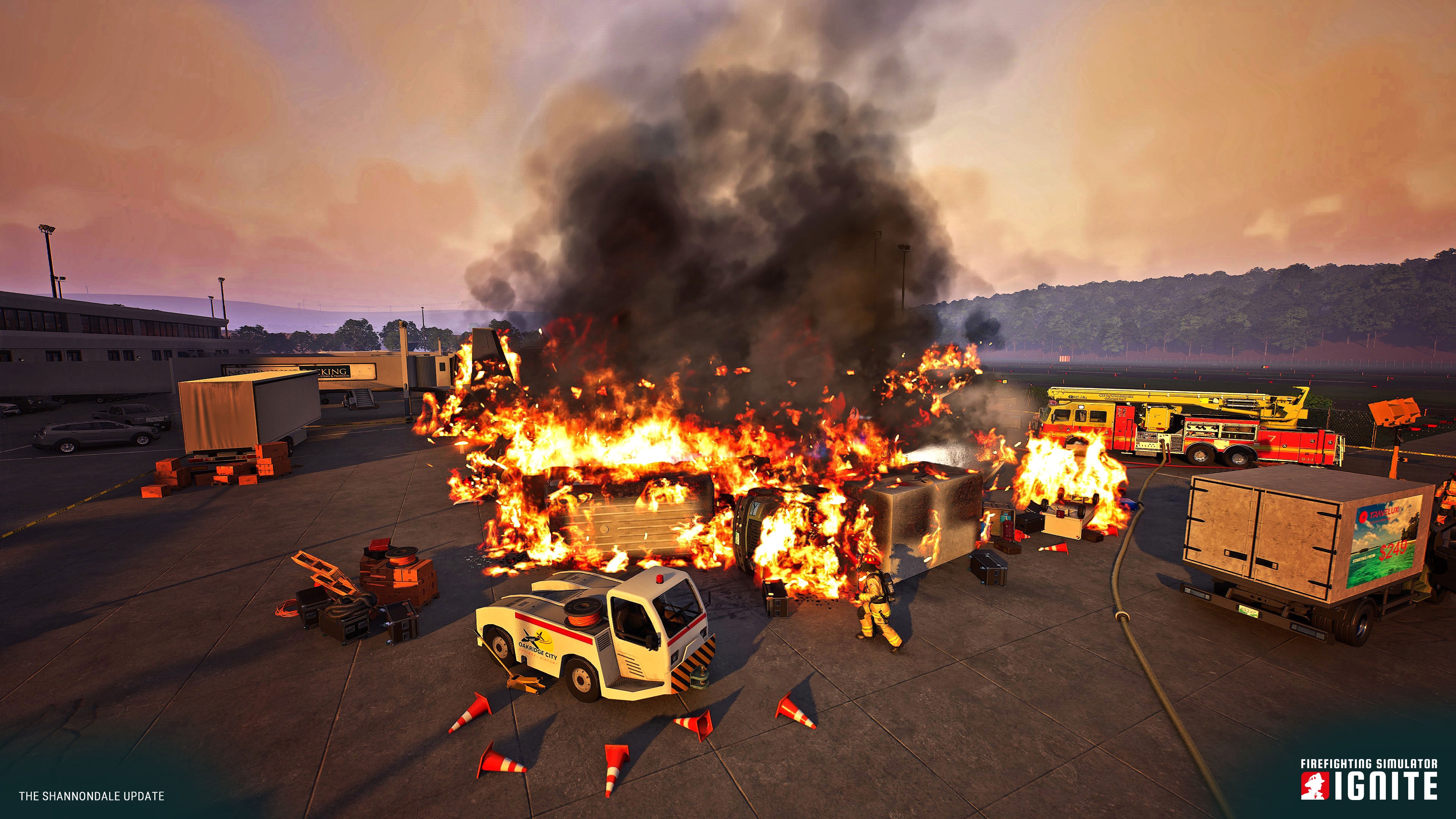 Firefighting Simulator: Ignite gets new missions at the construction site