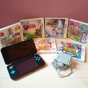 NEW NINTENDO 2DS XL con juegos