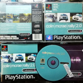 COLIN MCRAE RALLY 2.0 PAL ESPAÑA COMPLETO BUEN ESTADO  PSX PLAYSTATION PSONE PS1