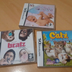 3 Juegos Nintendo DS Originales