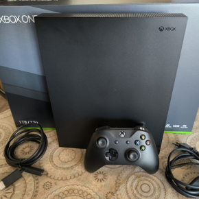 CONSOLA XBOX ONE MICROSOFT XBOX ONE X - SEMINUEVA Impecable! - 1Tb - 4K HDR