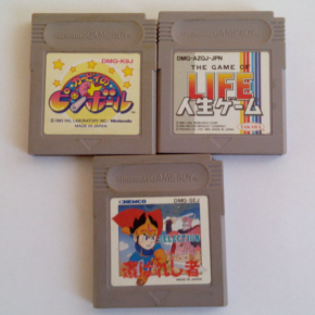 GAMEBOY LOTE KIRBY'S PINBALL, THE GAME OF LIFE Y SELECTION GAME BOY