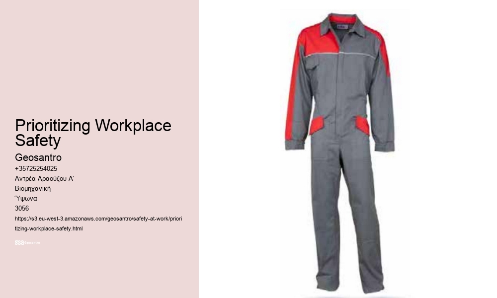 Prioritizing Workplace Safety