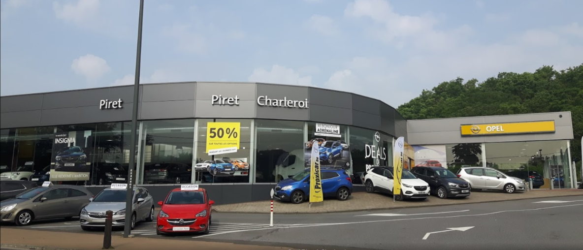 Garage Piret Charleroi à 6020 Dampremy (1934)