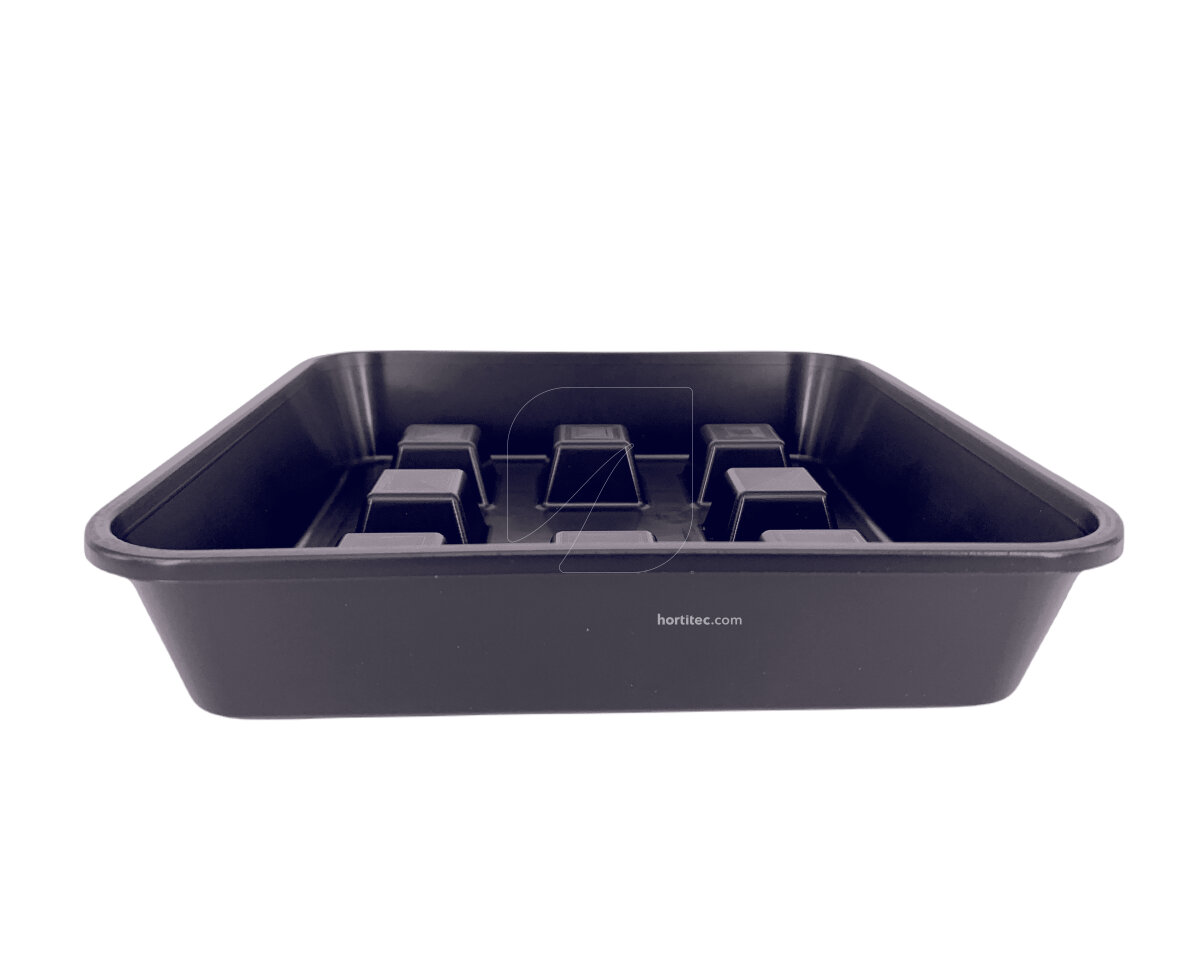 Plato cuadrado elevado 50 uds — imagen 2