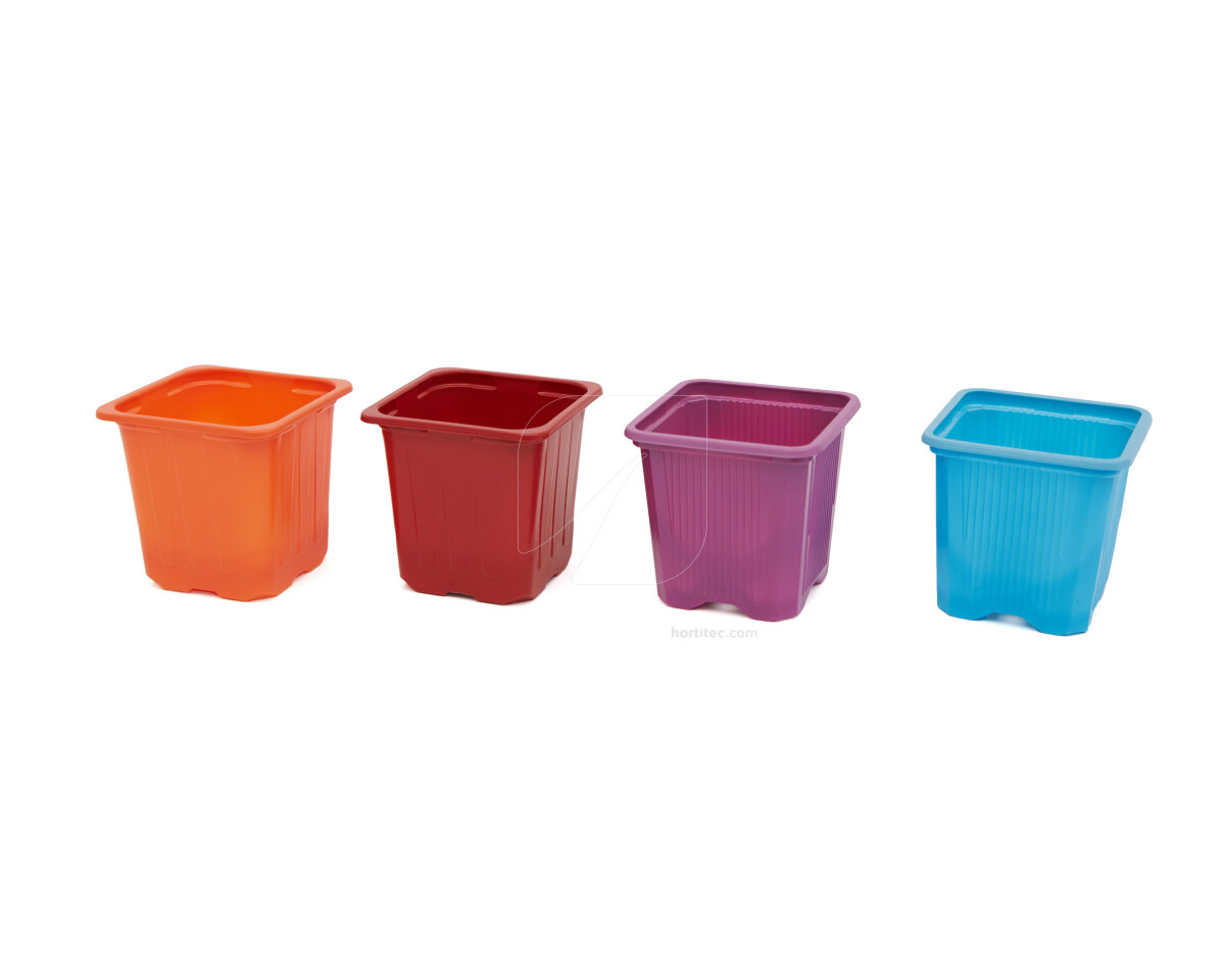 Maceta cuadrada colores — imagen 2