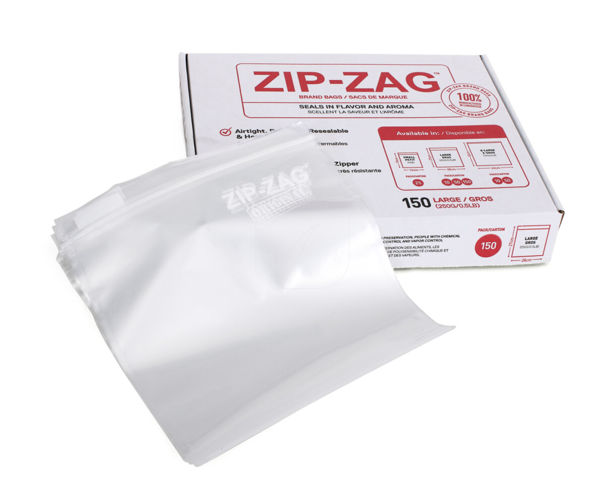 Bolsa L 1/4 kg Zip-Zag — imagen 3