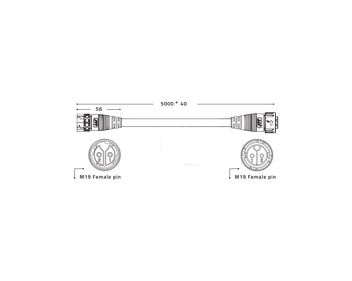 Cables de extensión 5 m Driver Remote Zeus (2 uds) — imagen 3