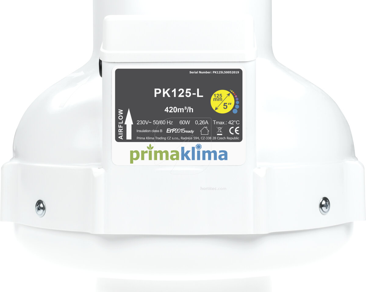 Extractor 1 velocidad Prima Klima — imagen 3