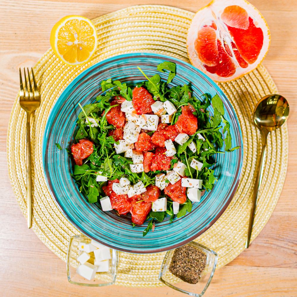 Grapefruit Salad — step-by-step recipe with photos, videos, kbju and ingredients